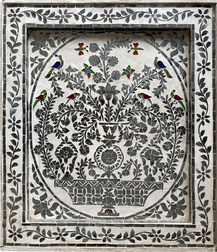 Reflective splendour: Mirrored symphony by Vinayak Art Glass inlay Handicrafts Thumbnail