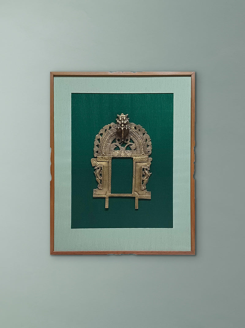 Shop Traditional Frame in a Brass artwork by Gramin arts 