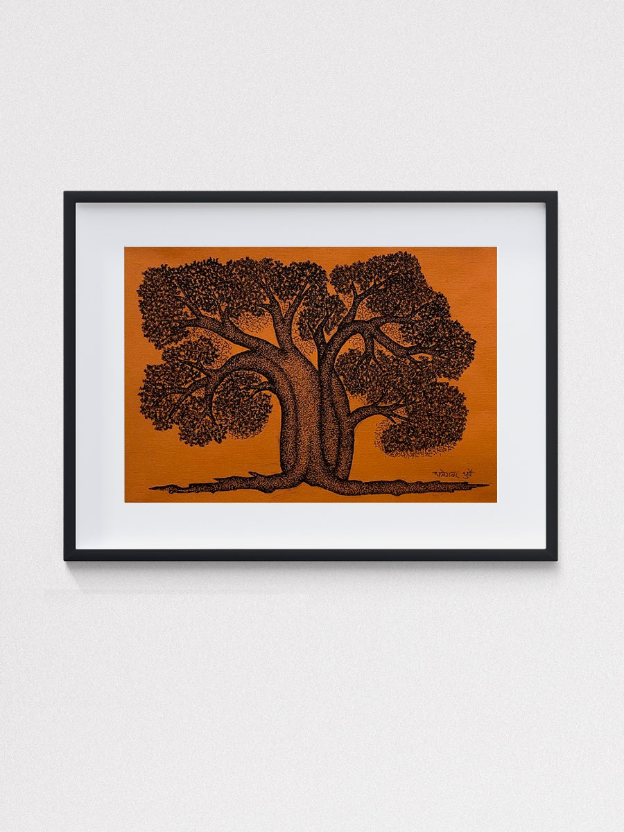 Tree of life Gond Artwork for Sale