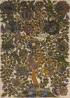 Tree of Life Kalamkari Cloth Painting