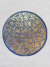 Buy Now to experience the Mystical Glory of Paper Mache Kashmiri Blue-Golden Floral Naqashi Wall Plates.