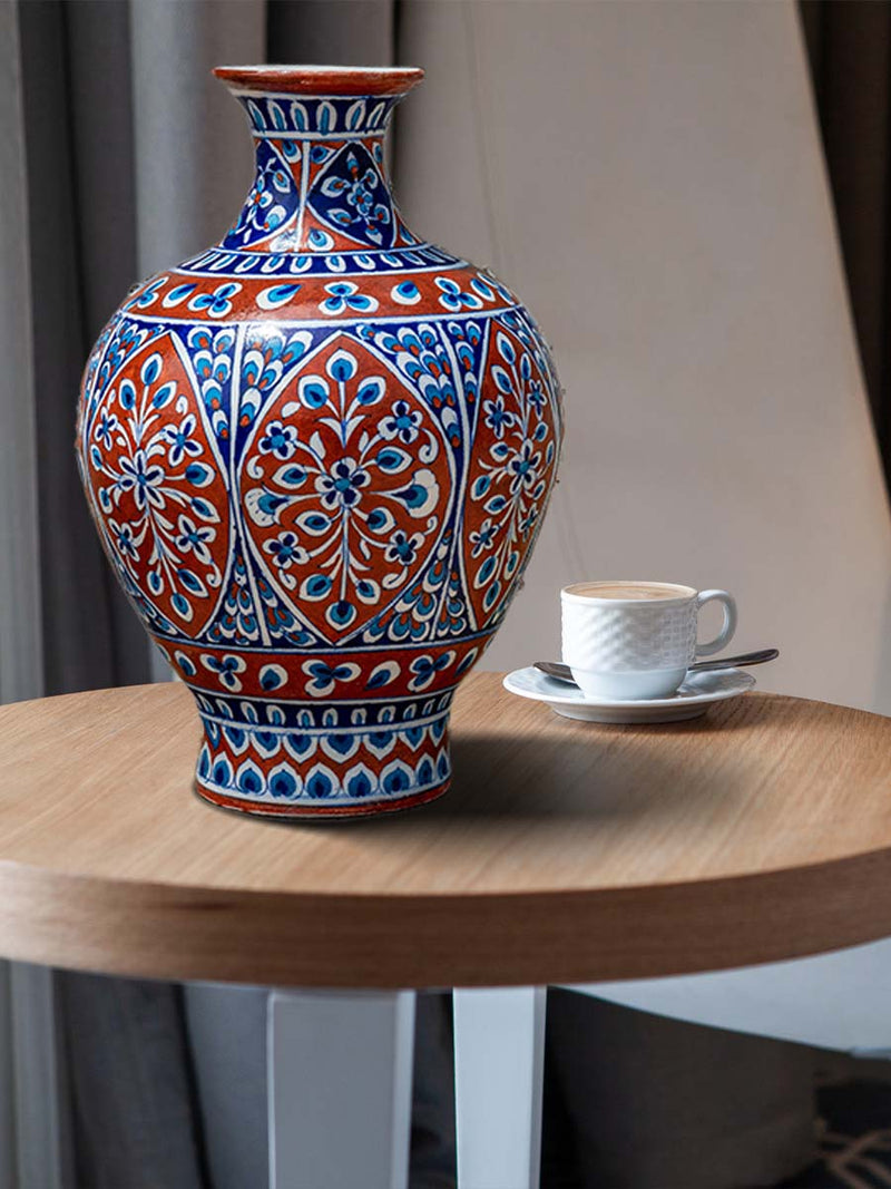 Shop Blooms of Heritage: The Timeless Artistry of Blue Pottery, Blue Pottery By Gopal Saini