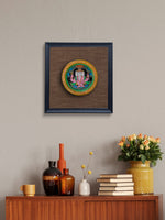 Shop Dynamic Stories Unveiled: The Mystical Colourful Ganesha Pattachitra on a Wooden Plate  