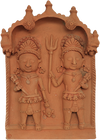Buy Bhairav’s portrayal in Terracotta by Dinesh Molela