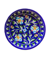 Jaipur Blue Pottery / Rajasthani Blue Pottery / Blue Pottery Wall Plate for Sale