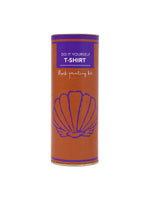 POTLI DIY Craft Kit - Block Print Your own T-Shirt (Shell) Age 4-12 years