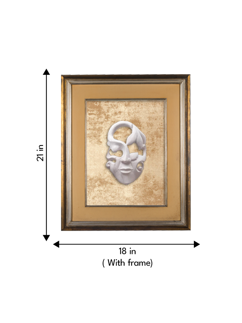 Wooden Masks from West Bengal for sale