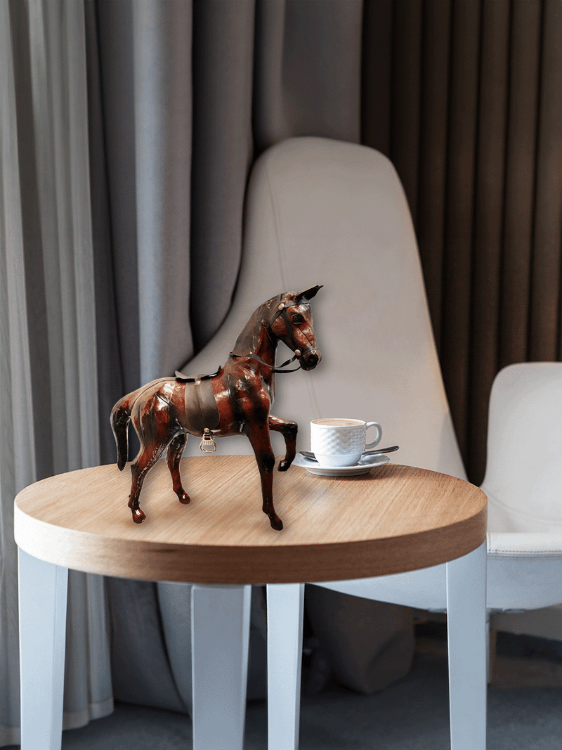 Shop Equestrian Elegance: The Leather Craftwork of a Horse, Leather toys 