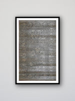 Spiritual Echoes: Timeless Tales in Monochrome Talapatra Painting by Apindra Swain for sale