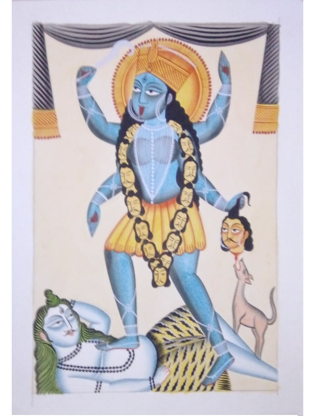Discover the awe-inspiring presence of Maa Kali in person.