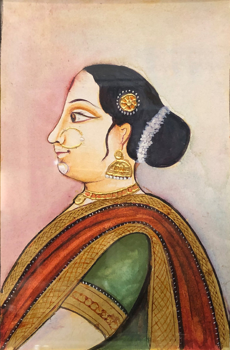  Mysore Portrait of Traditional Elegance by Hemalatha B