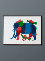 Discover the splendor in harmony through the delicate intricacy of Gond artwork available for purchase at our gallery.