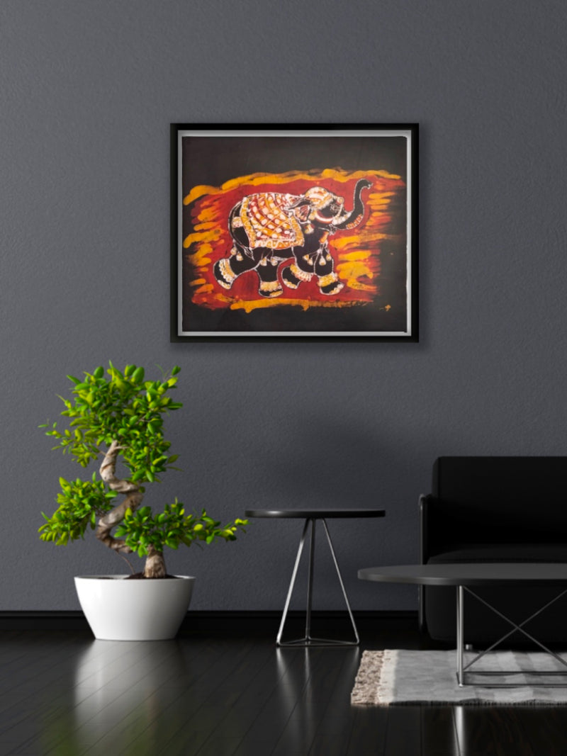 Order Online  Batik Elephant Painting at Memeraki.com