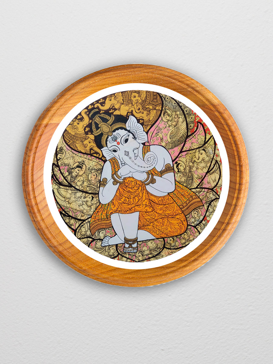 Lord Ganesh kalamkari Painting
