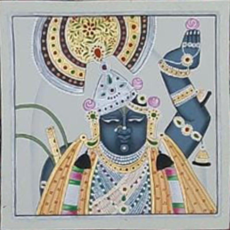 Purchase Divine abundance: Pichwai's masterpiece of splendour Pichwai Painting by Shehzaad Ali Sherani
