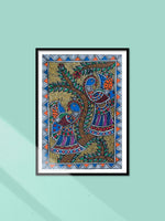 Shop Two Peacocks in Madhubani by Ambika Devi 