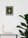 Dancing Ganesha, Tanjore Painting for sale
