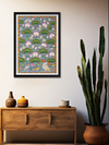Purchase A pond of lotuses pichwai art
