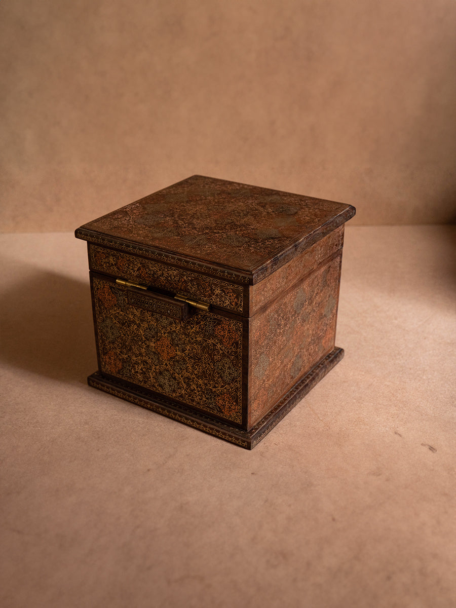 Order Royal Wooden Tarkashi Jewelry Box 