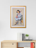 Buy a stunning piece of Kalighat art for your collection.