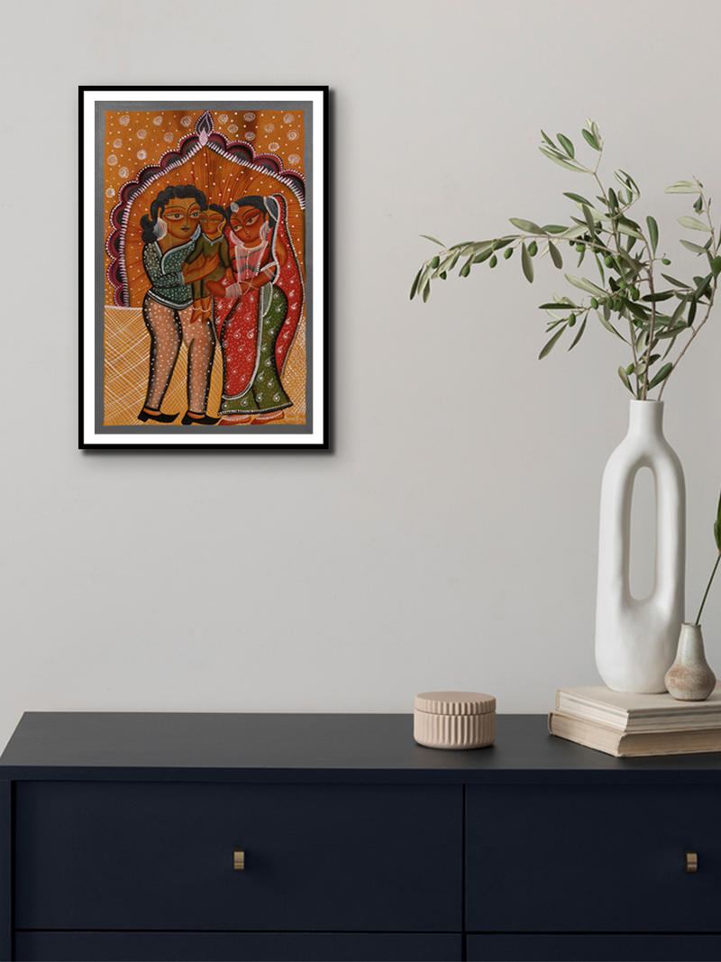 Order A Family in Bengal Pattachitra by Swarna Chitrakar