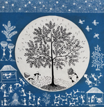 Buy A Glimpse of Village Life: Warli by Dilip Bahotha