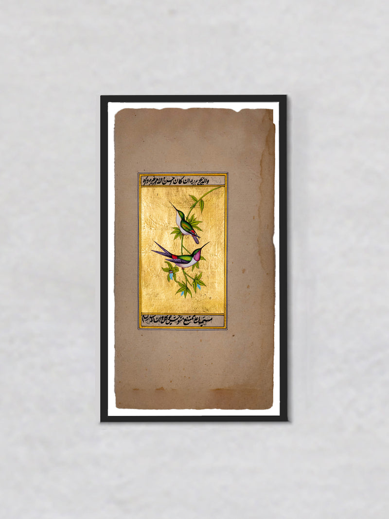 A Stillness Unveiled The Enchanted Perch of Hummingbirds by Mohan Prajapati