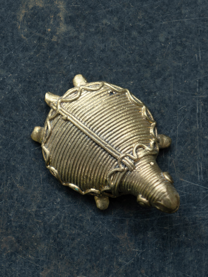 A Tortoise: A Dhokra Handicraft Marvel by Kunal Rana Thumbnail