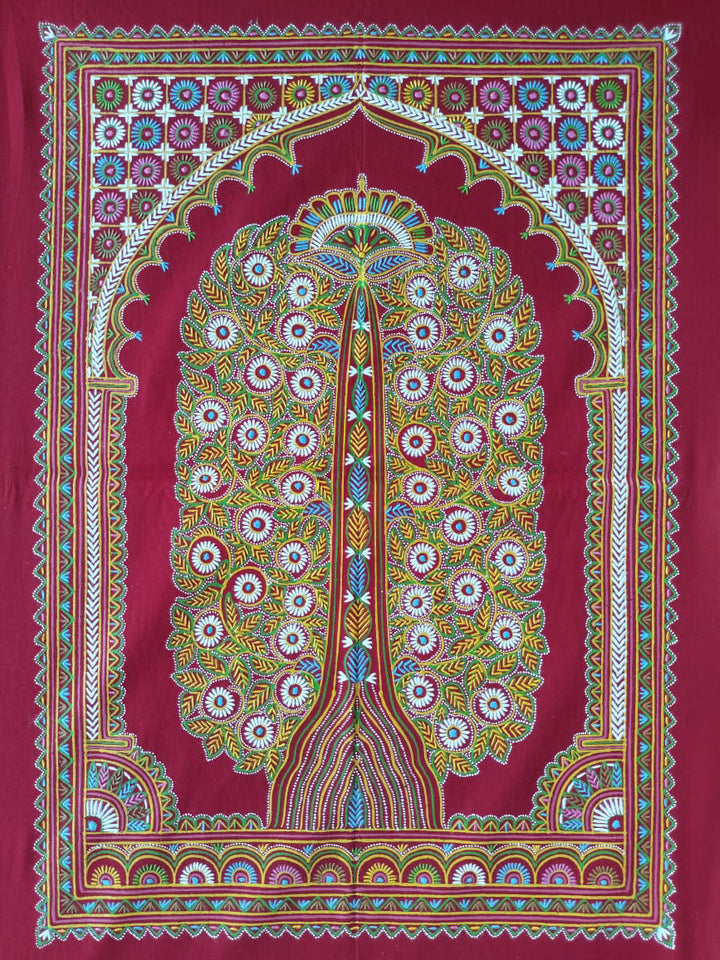 A Vibrant Tapestry of Life: Exploring the Rogan Artistry Rogan Art by Rizwan Khatri Thumbnail