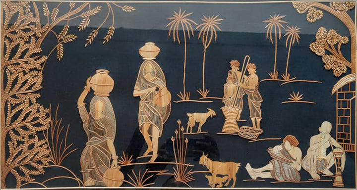 A Village Mosaic: A portrayal of the village by Dhirendra Kumar Thumbnail
