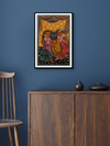 Buy A loving Family in Bengal Pattachitra by Swarna Chitrakar
