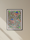 Magical Elegance: Ambika Devi's Madhubani Painting for sale