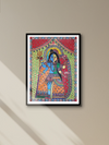 Ardhanareshwara Madhubani Painting By Ambika Devi for sale