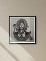 Ganesha Madhubani Painting By Ambika Devi for sale