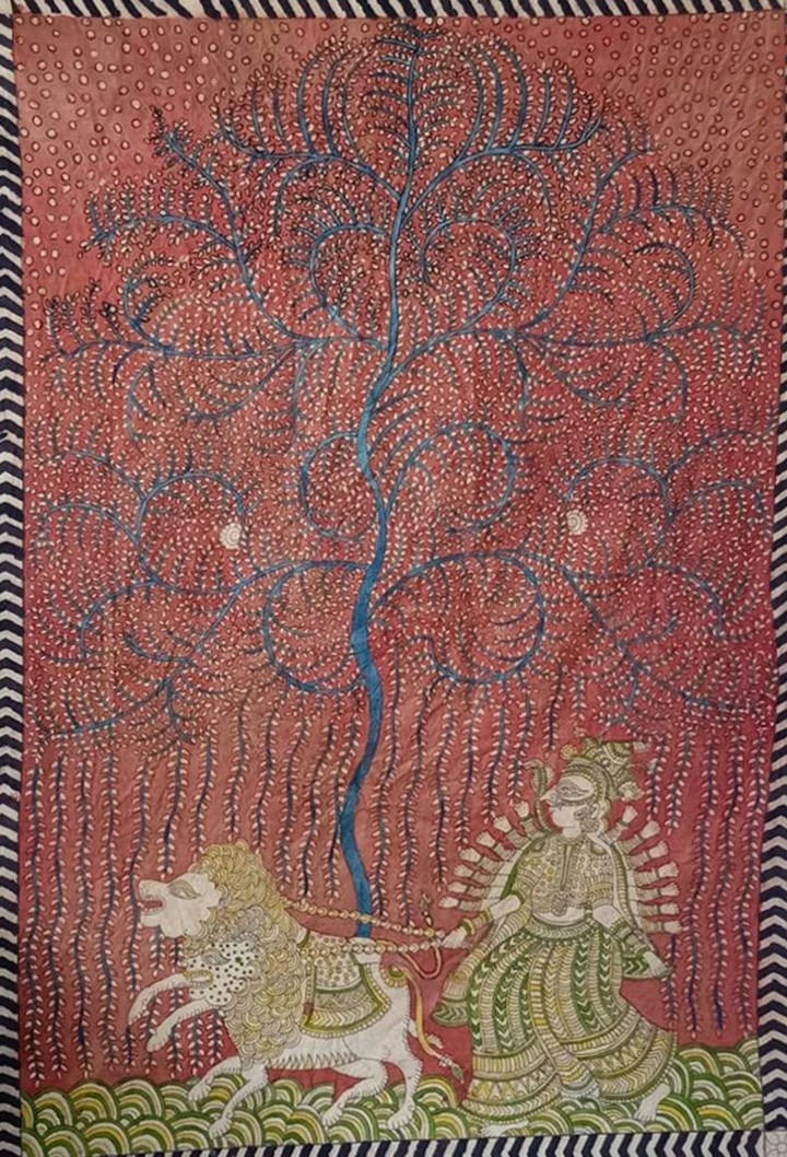 Ambe Mata Mata Ni Pachedi By Dilip Chitara For Home Decor Thumbnail