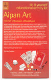 POTLi DIY Educational Colouring Kit - Aipan Painting of Uttarakhand for Young Artists (5 Years +)