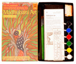 POTLI DIY Educational Colouring Kit - Madhubani Painting of Bihar for Young Artists (5 Years +)