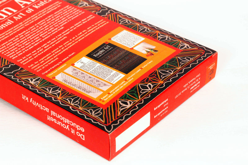 POTLI DIY Educational Colouring Kit - Rogan Art of Kutch for Young Artists (5 Years +)