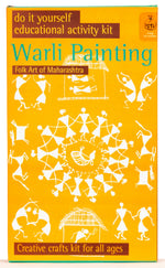 POTLI DIY Educational Colouring Kit - Warli Painting of Maharashtra for Young Artists (5 Years +)