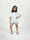 POTLI DIY Craft Kit - Block Print Your own T-Shirt (Fish) Age 4-12 years