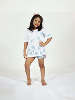 POTLI DIY Craft Kit - Block Print Your own T-Shirt (Fish) Age 4-12 years