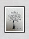 A Tree, Sanjhi Artwork By Ashutosh Verma