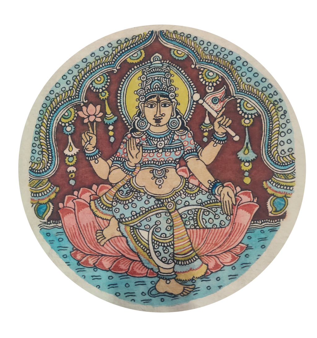 buy Adi Lakshmi In Kalamkari