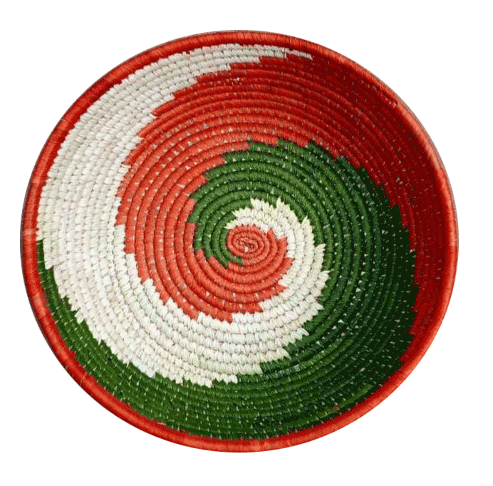 Aesthetic fruit basket in Sabai Grass work by Dipali Mura Thumbnail