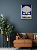 Akshaya Vata Phad Painting by Kalyan Joshi for sale