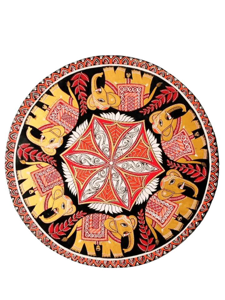 Ambition of virtues: Tikuli round art by Ashok Kumar Thumbnail