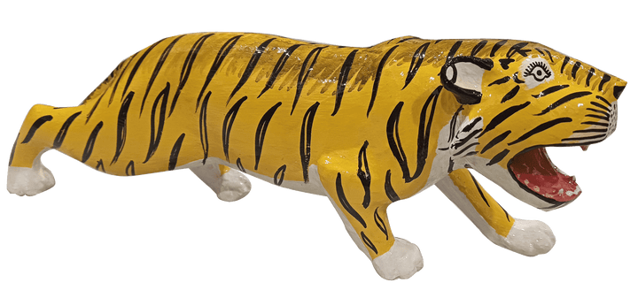 Angry Tiger In Nirmal toys by Sai Kiran Thumbnail