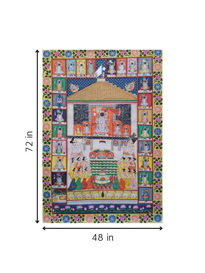 Annakoot In Pichwai artwork for sale