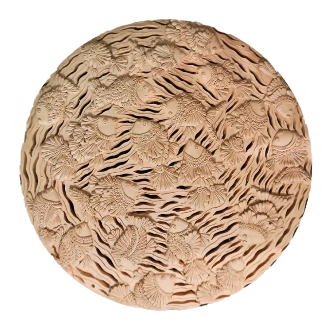 Aquatic Elegance: Terracotta art by Dolon Kundu Thumbnail