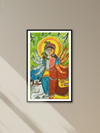 Shop Ardhanarishvara handpainted in Kalighat style by Manoranjan Chitrakar